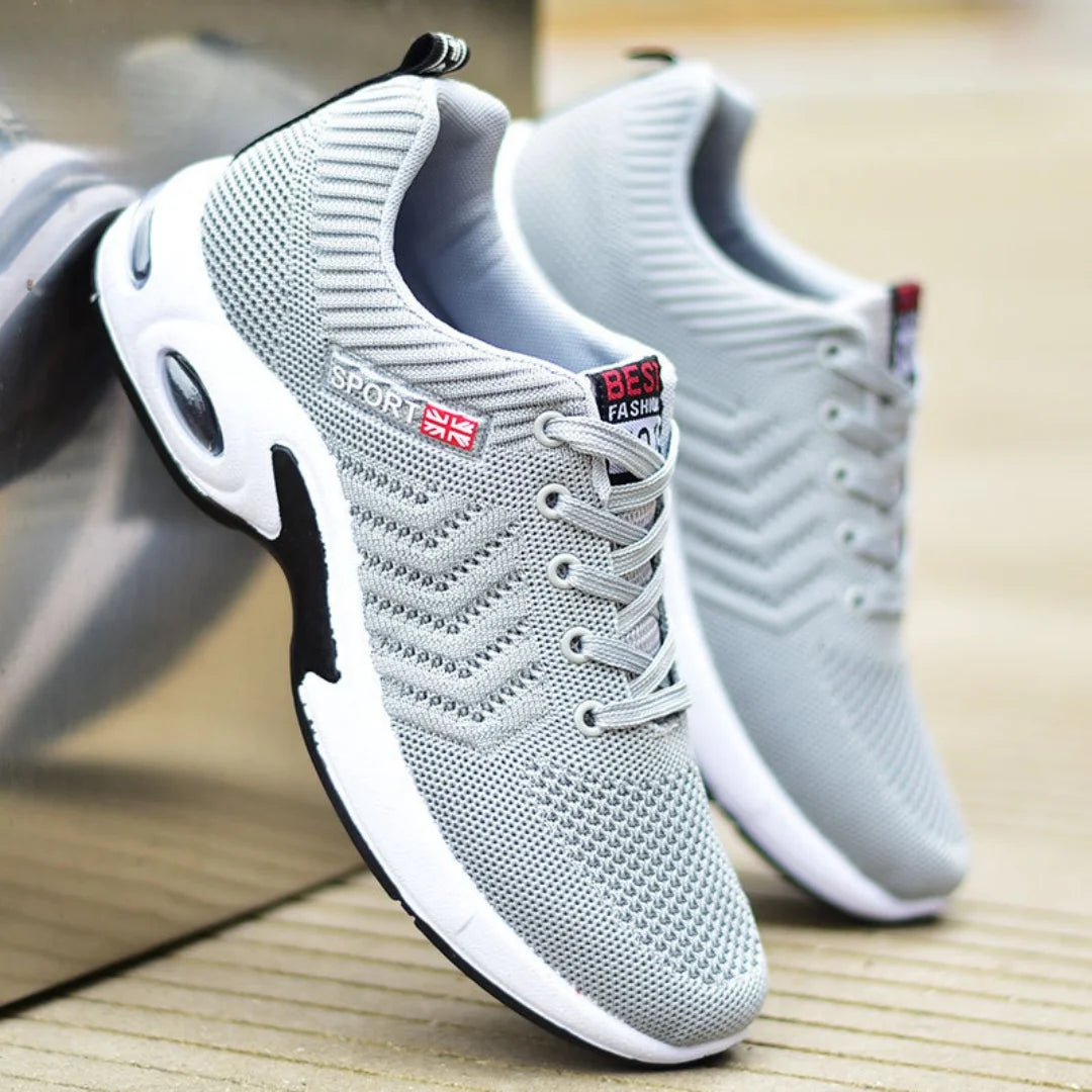 2025 new spring trend sports men's shoes Lace-up thick sole casual breathable fashion shoes Large size Wear skid resistance - AMULET RING STORE