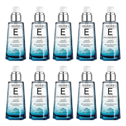 EELHOE 30ml Collagen Boost Aging Serum Firming Skin Fade Fine Lines Wrinkles Dark Spots Correcting Nourishing Essence Skin Care