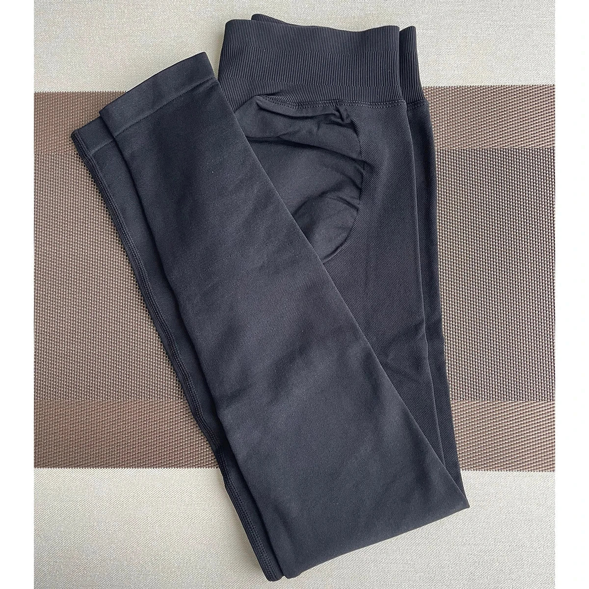 TKITK Leggings Women Seamless Sports Yoga Pants Low Ribbed Band Gym clothes Fitness Workout wear Scrunch Bum Tights - AMULET RING STORE