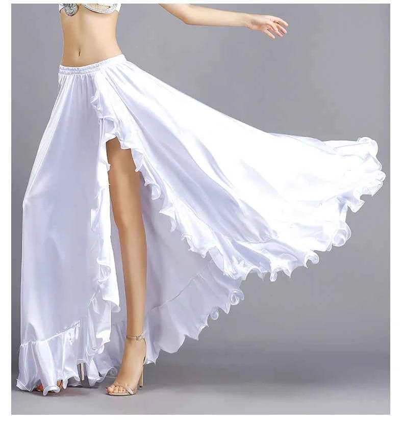 Sexy Belly Dance Skirt Bot f Skirt New Sle Spring Summer Large Swing Beginner Eastern Dance Practice Long Skirt
