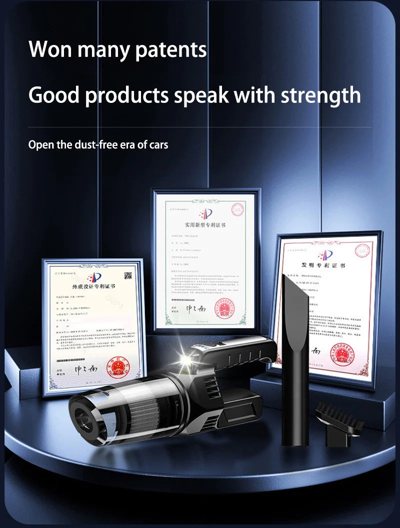 Xiaomi Wireless Vacuum Cleaner Charging Strong Suction Power For Home Car Handheld Carpet Window Crevice Groove Vacuum Cleaner - AMULET RING STORE