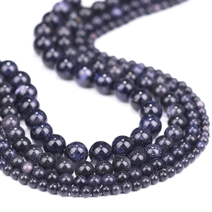 AAA Natural Stone Beads Lapis Lazuli Citrine Green Aventurine Amethyst Jasper Beads For Jewelry Making DIY Bracelet Accessories - AMULET RING STORE