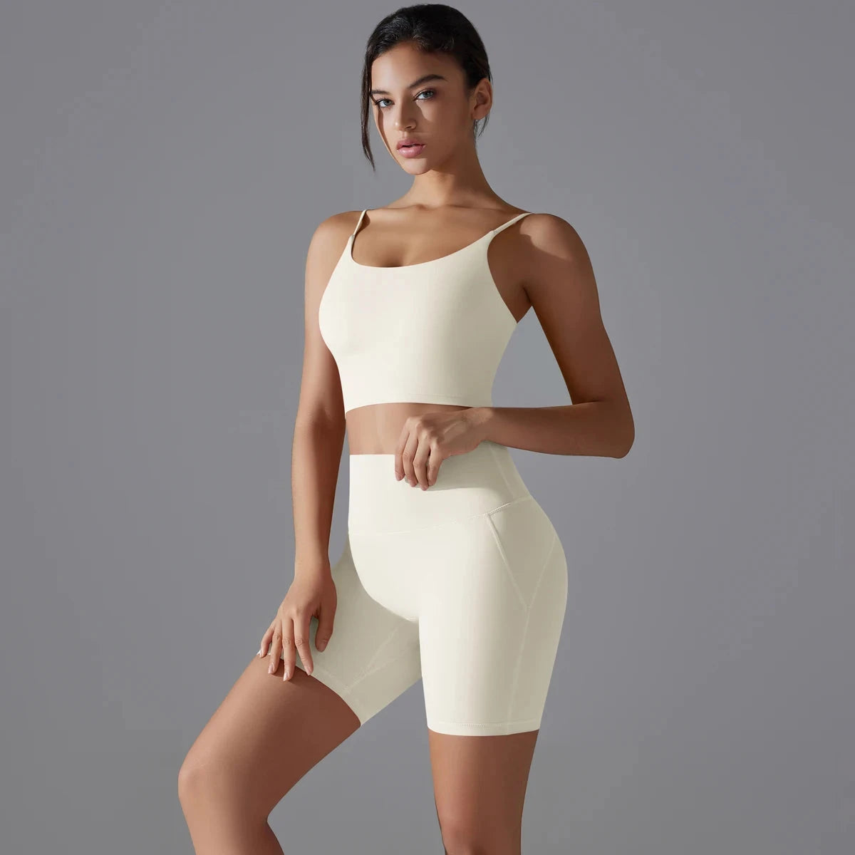 Women Yoga Set Yoga BraTank Tops for Fitness Workout Sportswear Gym Clothing High Waist Shorts Sportswear Leggings Suits