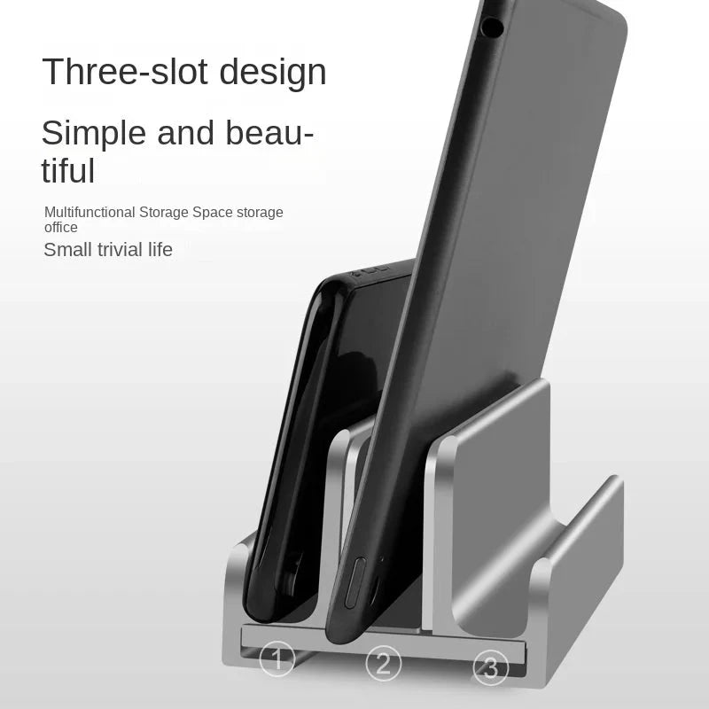 Laptop Stand Vertical Tool-Free Adjustable Aluminum Vertical Laptop Stand Holder Support Macbook Air Pro Laptop Accessories - AMULET RING STORE