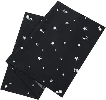 Blackout Skylight Window Blinds with Suction Cups Portable Thermal Insulated Adjustable Curtain for Bedroom Travel Car - AMULET RING STORE