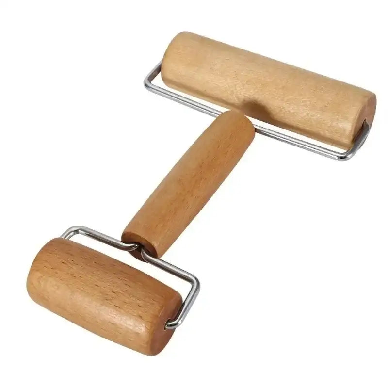 Wooden Rolling Pin - Kitchen Baking Tool - AMULET RING STORE