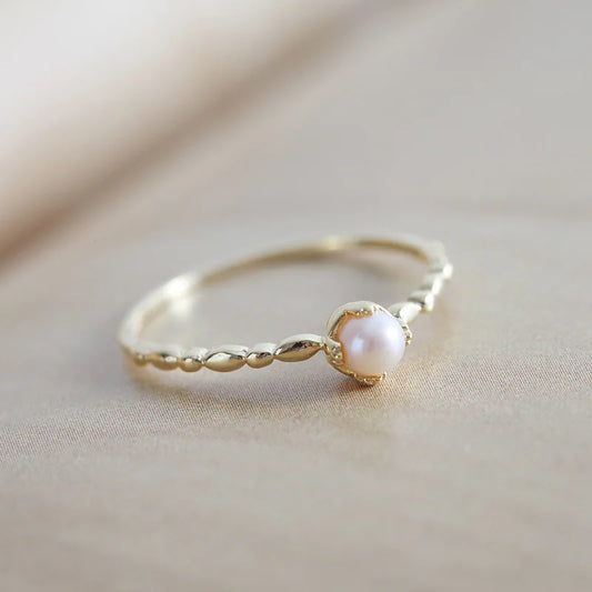 Trend Niche Pearl Ring For Women Ring Wedding Engagement Gift Fashion Custom Jewelry