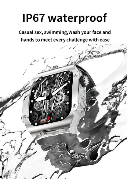 2024 Outdoor Sports Smart Watch Men 1.91 inch Screen Bluetooth Calling Waterproof Travel AI Voice Men Smartwatch For IOS Android