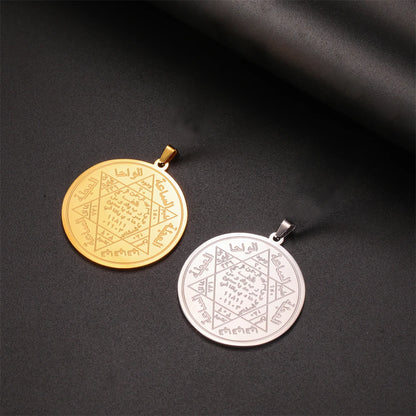 Star Of David Charms For Jewelry Making Stainless Steel Vintage Rune Pendants Diy Women Men Amulet Necklace Keychain Accessories