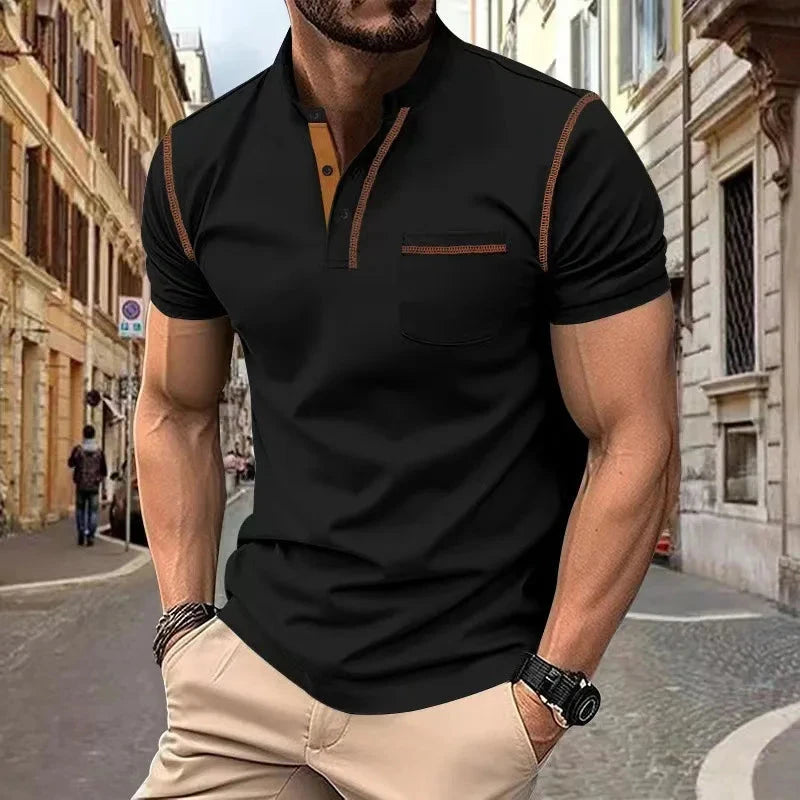 Harajuku Men Clothing Casual Short Sleeved T Shirt Fashion Streetwear Mens T-Shirts Camisetas Hombre Tops Tees - AMULET RING STORE