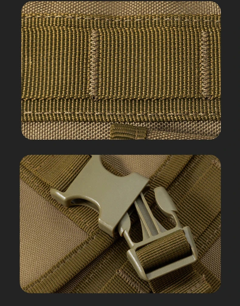 Men Camouflage Shoulder Bag Tactical Fishing Camping Tote Trekking Climbing Bags Large Multi-Pocket Travel Laptop Messenger Pack