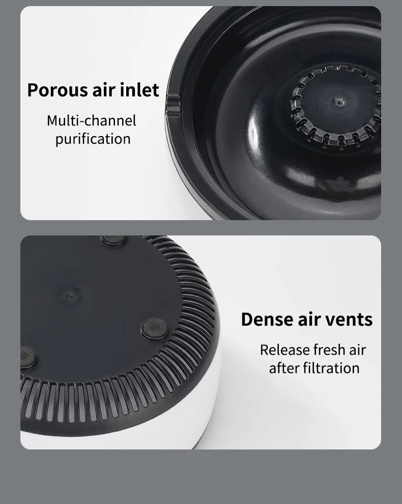 Xiaomi Youpin Air Purifier Ashtray Rechargeable Car Smoking Tank To Remove Second Hand Smoke Odor Sterile Filtration Home New Mi - AMULET RING STORE