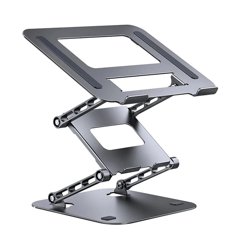 Adjustable Laptop Stand Aluminium Foldable Laptop Holder Portable Notebook Tablet Stand Cooling Support For MacBook Air Pro ipad - AMULET RING STORE