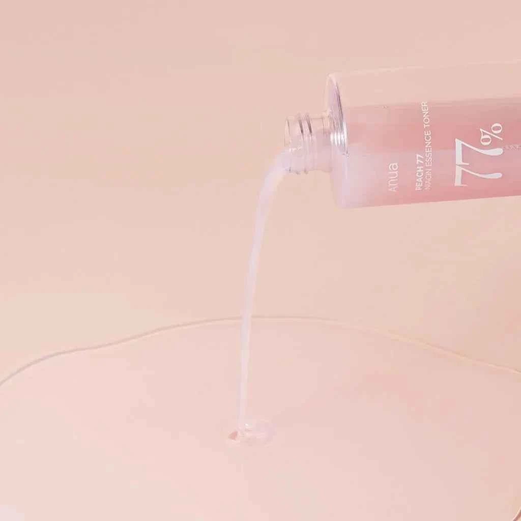 Anua Skin Care Products Peach 77 Niacinamide Toner Essence Moisturizing Calming Sensitive Skin Brightening Skin Tone Combination