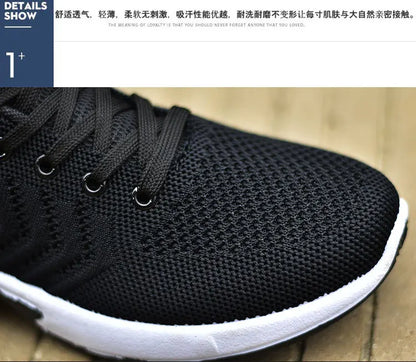 2025 new spring trend sports men's shoes Lace-up thick sole casual breathable fashion shoes Large size Wear skid resistance - AMULET RING STORE