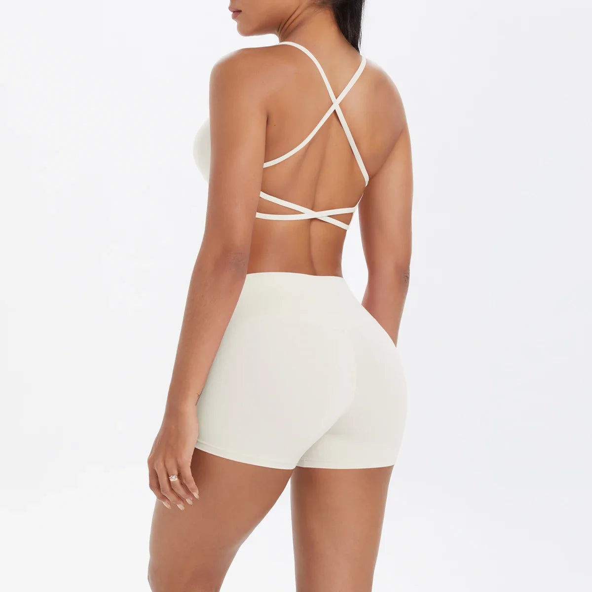 2PCS Yoga Set Nude Feeling Workout Sets Women Tracksuit Gym Push Up Fitness Running Workout Sportwear Sport Bra Leggings Suit