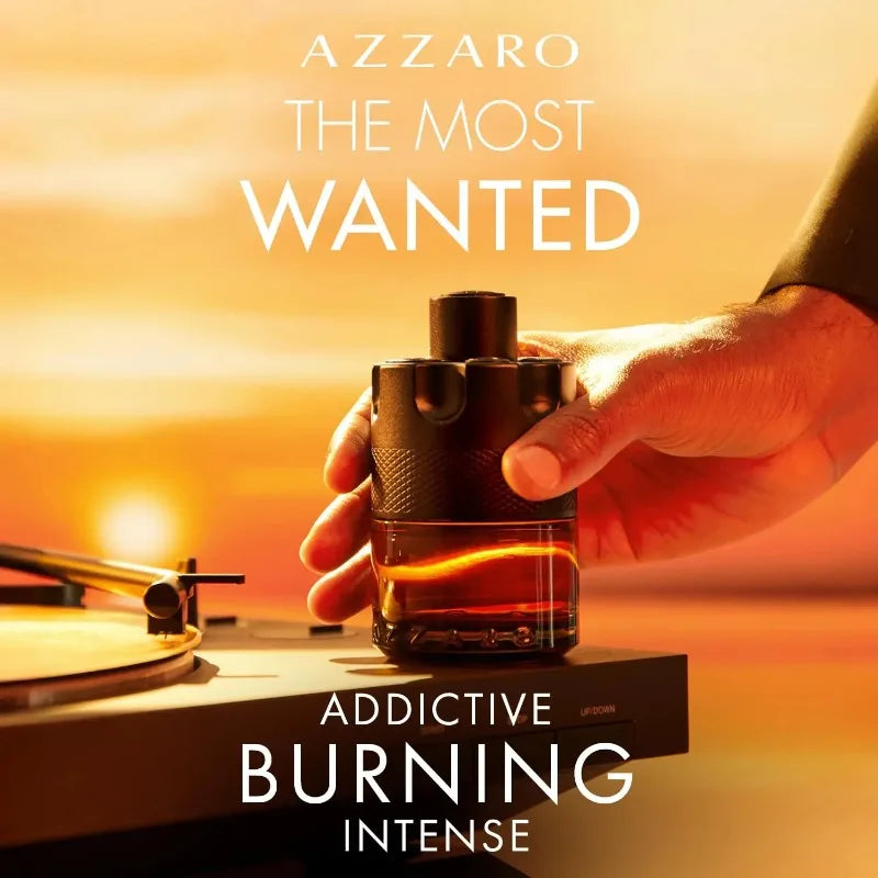 Azzaro The Most Wanted Parfum - Intense Mens Cologne - Spicy & Seductive Fragrance for Date Night - Irresistible Luxury Perfumes