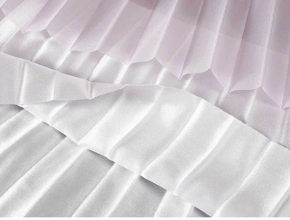 2023 Summer Tulle Mesh Gradient Skirt High-end High Waist Long Skirt Elegant Evening Party Sexy A-line Pleated Skirts Women Boho