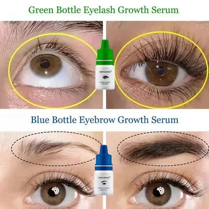 Fast Eyebrow Growth Serum Eyelash Hair Growth Anti Hairs Loss Product Prevent Baldness Fuller Thicker Lengthening Eyebrow Makeup - AMULET RING STORE