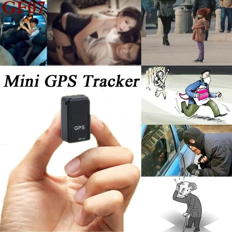 Micro Magnetic GPS Tracker, Vehicle Motorcycle Real-time Anti-theft Tracking Monitor, Personal Anti Loss Positioning Mini GPS - AMULET RING STORE
