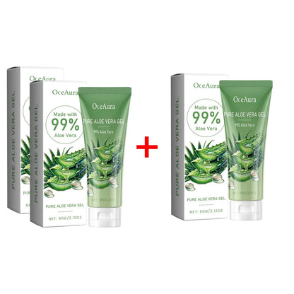 Sunburn Repair Aloe Vera Gel Hydrating Moisturizing Face Cream Relieve Dry Tight Sensitive Skin Care Brightening Facial Cream - AMULET RING STORE