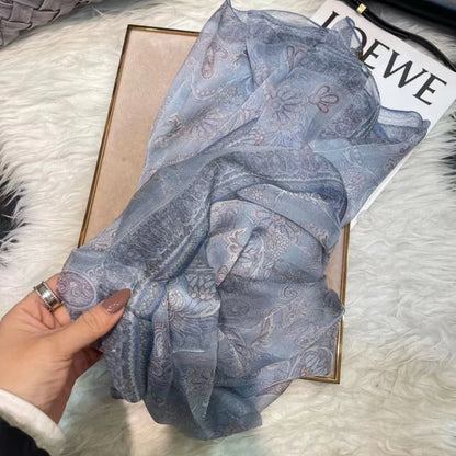 BYSIFA|New Black Pink Peony 100% Silk Shawl Scarf Women Chiffon Long Silk Scarves Cape Summer Foulard Winter Brand Scarves Wraps