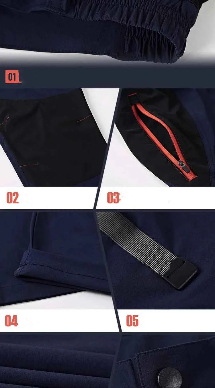 Tactical Waterproof Cargo Pants Men Spring Summer Quick Dry Long Trousers Outdoor Sports Trekking Camping Fishing Pants 4XL