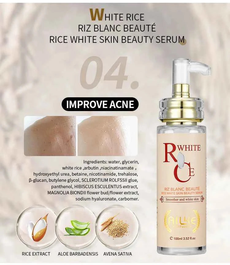 AILKE Nourishing Skin Firming Body Lotion,With VitaminB3 and Vitamin C, 500ML Pump Bottle,For Lightening Leg, Arm,Hands,Armpit