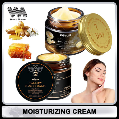 Face Cream for Dark Spots Removal Fine Lines 7 Day Repair Damaged Skin Firming Lifting Sagging Improvement Nourishing Skin Care - AMULET RING STORE