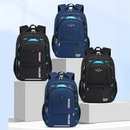 New Children School Bags Kids Backpack In Primary Schoolbag For Teenager Boys Waterproof Backpacks Book Bag