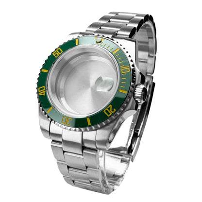 40mm 200m Waterproof NH34 NH35 NH36 Watch Case Accessories for Oyster Band SUB Watch Maker 120clicks BGW9 blue lume Bezel - AMULET RING STORE