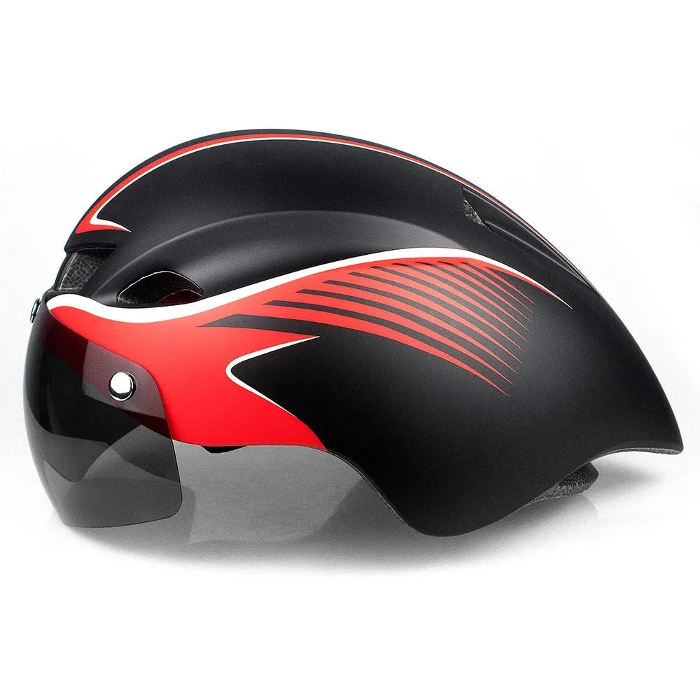 Wildside WINGER II Aero Road Bicycle Helmet Cycling Goggle TT Racing Helmet Bike Sports Safety Helmets Super Helmet Adjustable - AMULET RING STORE