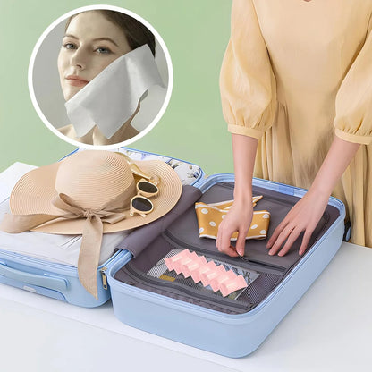 Disposable Compressed Towel Coin Towel Portable Compressed Mini Face Towel Beauty Travel Home Facial Care Multi-Purpose Towel - AMULET RING STORE