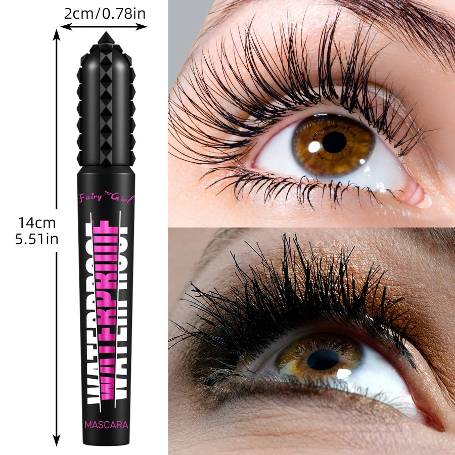 Black waterproof Mascara for all Lengthening make up products Eyelash Extension Eye Lashes mascara 4d effect Korean cosmetics - AMULET RING STORE