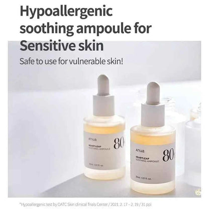 New Anua Heartleaf 77% Soothing Toner Daily Relief Lotion Niacinamide Whitening Serum Soothing Ampoule Vitamin C Blemish Serum