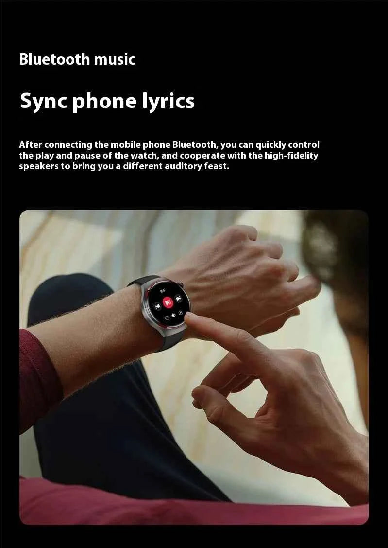 Watch 4Pro NFC GPS Smart Watch 360*360 HD Screen Heart rate Games Blood oxygen SmartWatch IP68 waterproof Sport Watches 2025 New