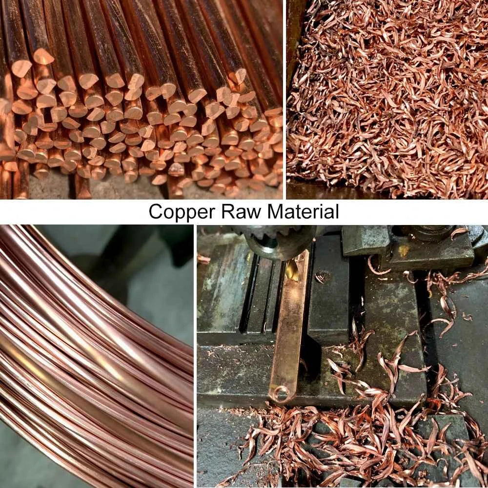 Vinterly Pure Copper Bracelets Magnetic Twisted Cuff 12mm Rose Adjustable Health Energy High Magnets Bangles Resizable Jewelry