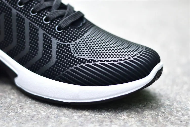 2025 new spring trend sports men's shoes Lace-up thick sole casual breathable fashion shoes Large size Wear skid resistance - AMULET RING STORE