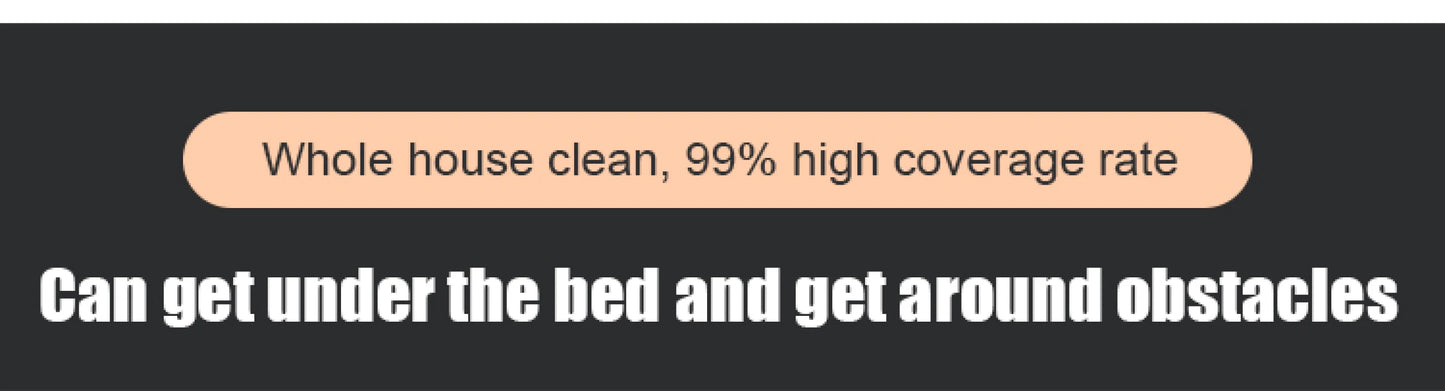 Household Fully Automatic High Suction Intelligent Vacuum Cleaner USB Charging Low-noise Sweeping Robot