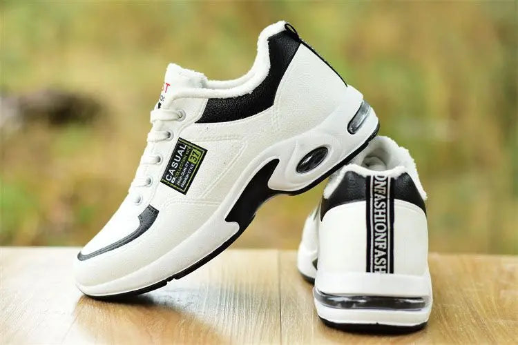2025 new spring trend sports men's shoes Lace-up thick sole casual breathable fashion shoes Large size Wear skid resistance - AMULET RING STORE