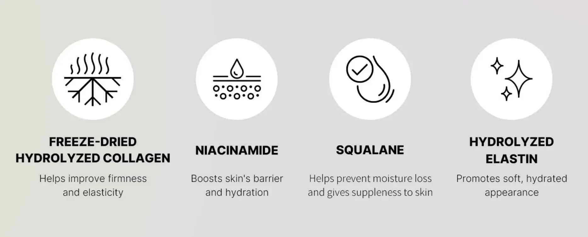 24h Glow & Lifted Collagen Jelly Cream Niacinamide And Hydrolyzed Collagen Strengthen The Skin Barrier And Moisturize The Skin