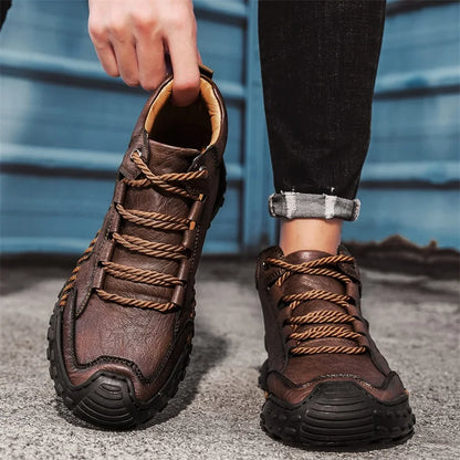 New Non-slip Mens Casual Leather Business Shoes