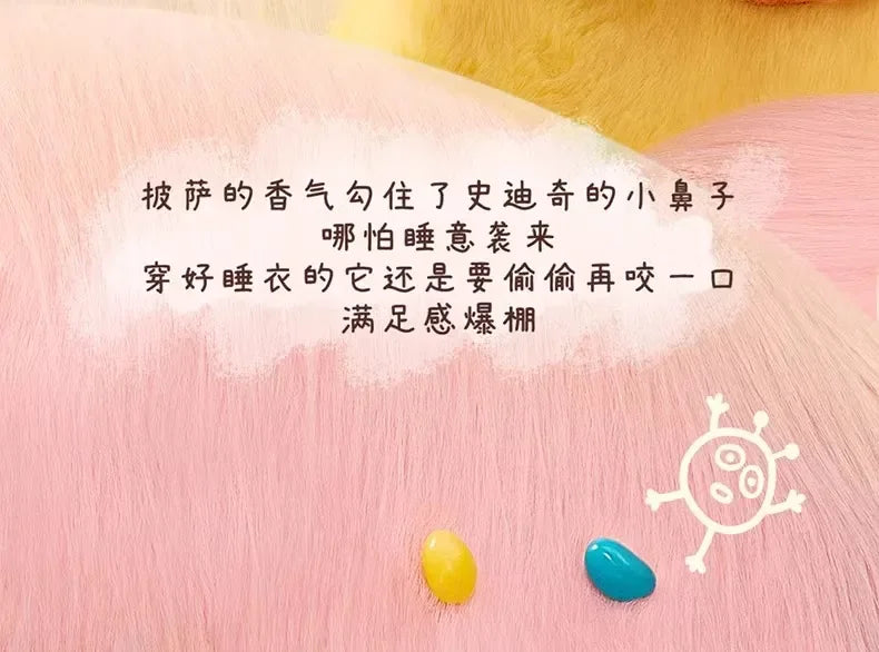 New Stitch Eat Some Thing Before Sleep Series Vinyl Blind Box Bag plush Pendant Cute Doll Mystery Box Toy Adult Gift - AMULET RING STORE