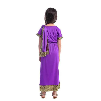 ss13Indian Saree Party India Sari Bollywood Dress Girls Traditional Indian Kids Clothes for Children Cosplay Costumes