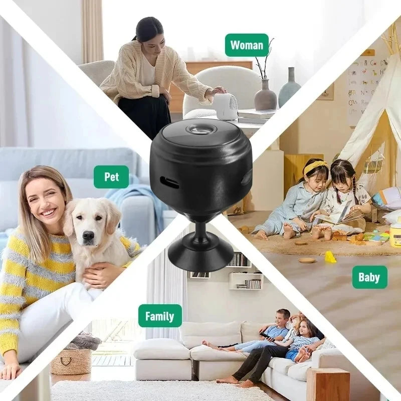 A9 WiFi Mini Camera Wireless Video Recorder Security Protection Camera Smart Home Monitoring Camera For Infants And Pets - AMULET RING STORE