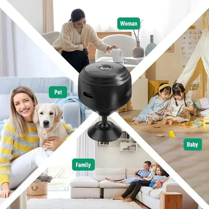 A9 WiFi Mini Camera Wireless Video Recorder Security Protection Camera Smart Home Monitoring Camera For Infants And Pets - AMULET RING STORE