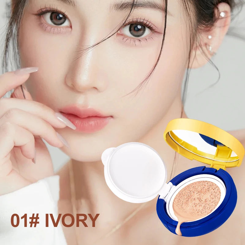 OCHEAL Natural Moisturizing Liquid Foundation Concealer BB Cream Air Cushion Whitening Oil-control Makeup Cosmetics BB Cream - AMULET RING STORE