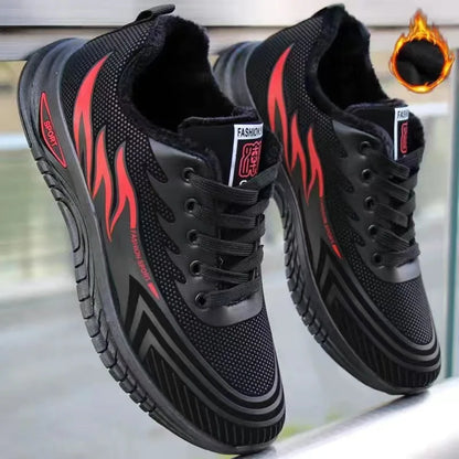 New men's shoes Breathable lightweight fashion shoes casual running shoes platform sports shoes sneakers - AMULET RING STORE
