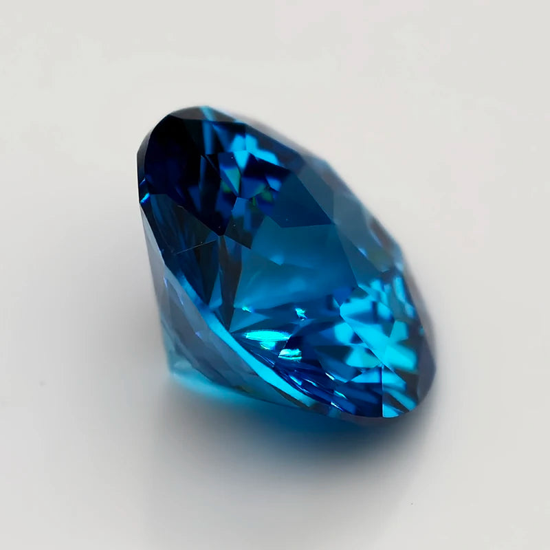 New 5A Quality Round Colored Empire Cut Cubic Zirconia Stones Loose Gemstone for Jewelry Making