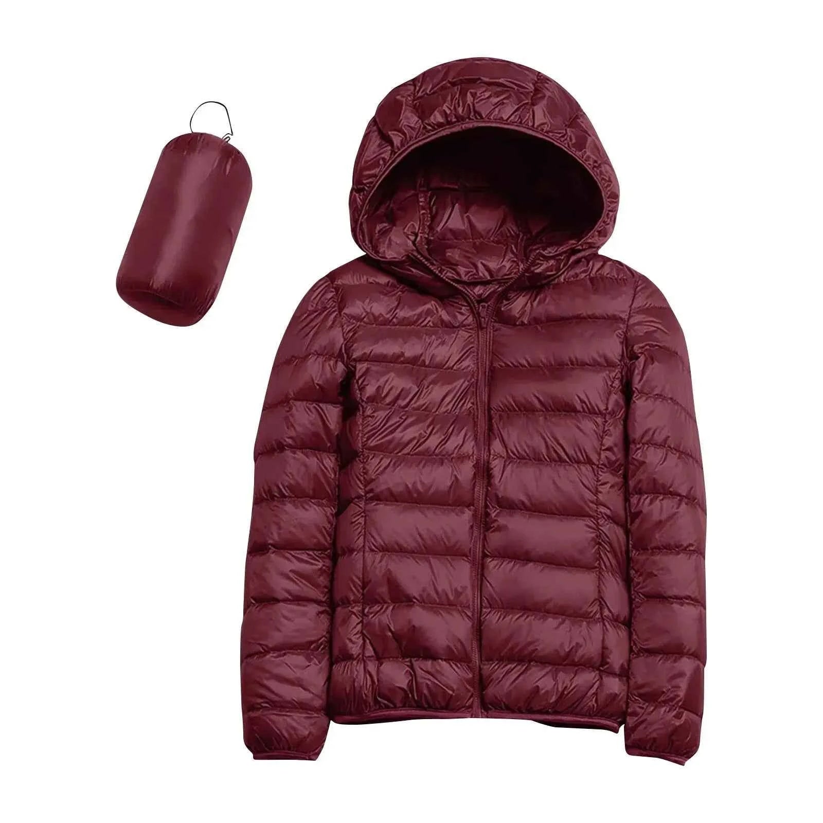 Women's Puffer Coat Winter Hooded 2023 Fashion Glossy Waterproof Loose Thicken Warm Down Cotton Jacket Outwear S-3XL